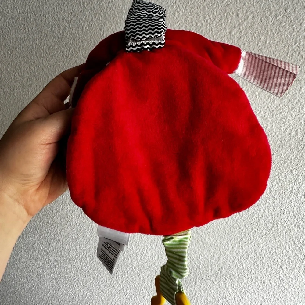 Santa Claus Plush Toy with Rattle
